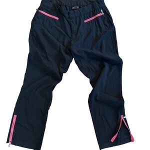 Nicole By Nicole Miller Black Dress Pants Zipper Pockets Career Women Size‎ 10